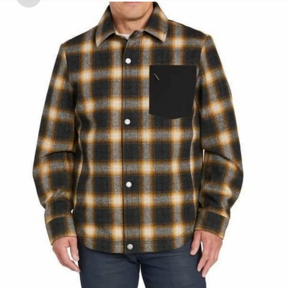 Pendleton Men’s Wool Blend Shirt Jacket nwt gray